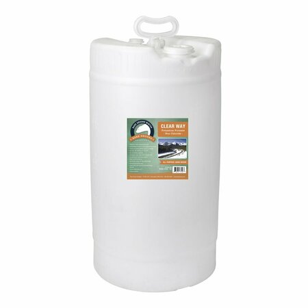 BARE GROUND 15 Gallon Drum  Clear Way Non Chloride Potassium Formate Liquid Deicer PoFo-15D